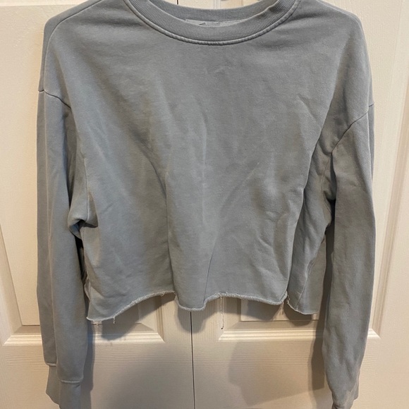 garage long sleeve cropped sweater - Picture 1 of 2